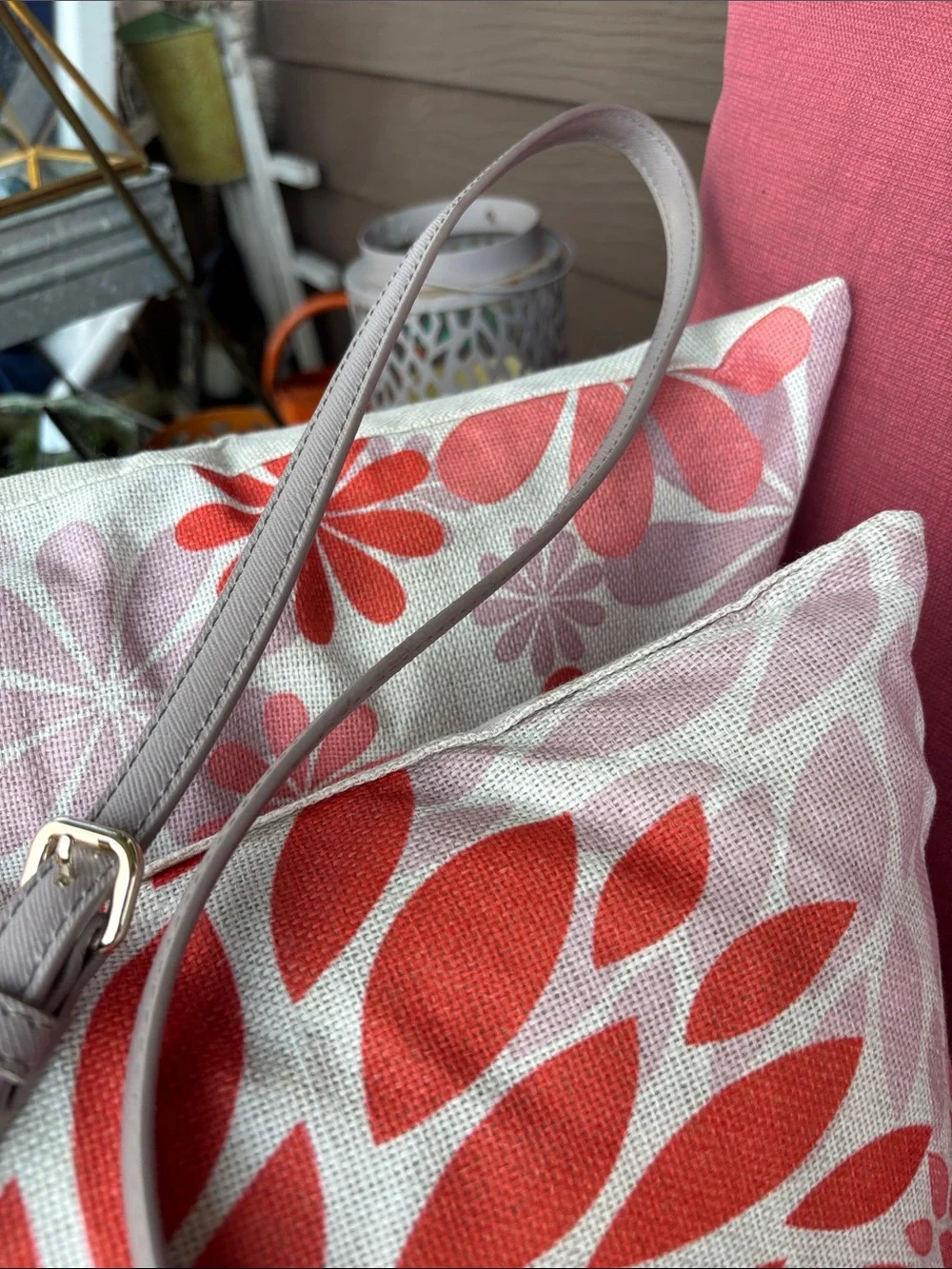 kate spade light taupe crossbody bag